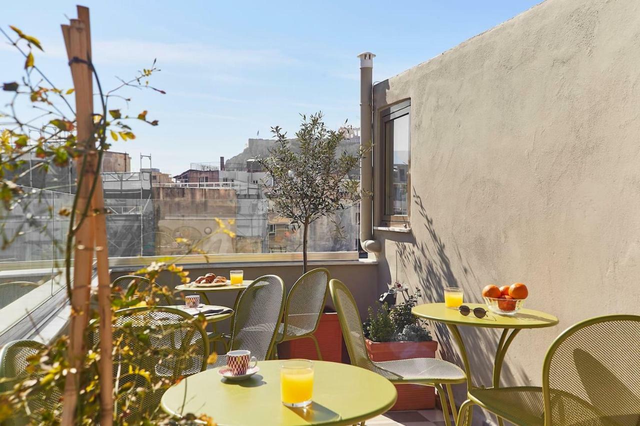 Spacious Suite W. Huge Balcony + Acropolis View Atena Exterior foto