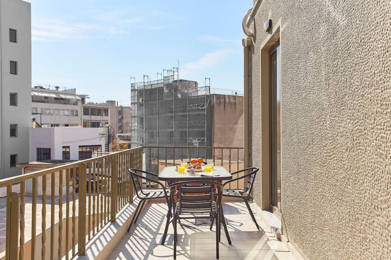 Spacious Suite W. Huge Balcony + Acropolis View Atena Exterior foto